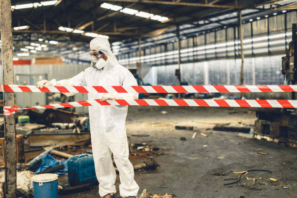 Professional Biohazard technician working in Port Tobacco, MD